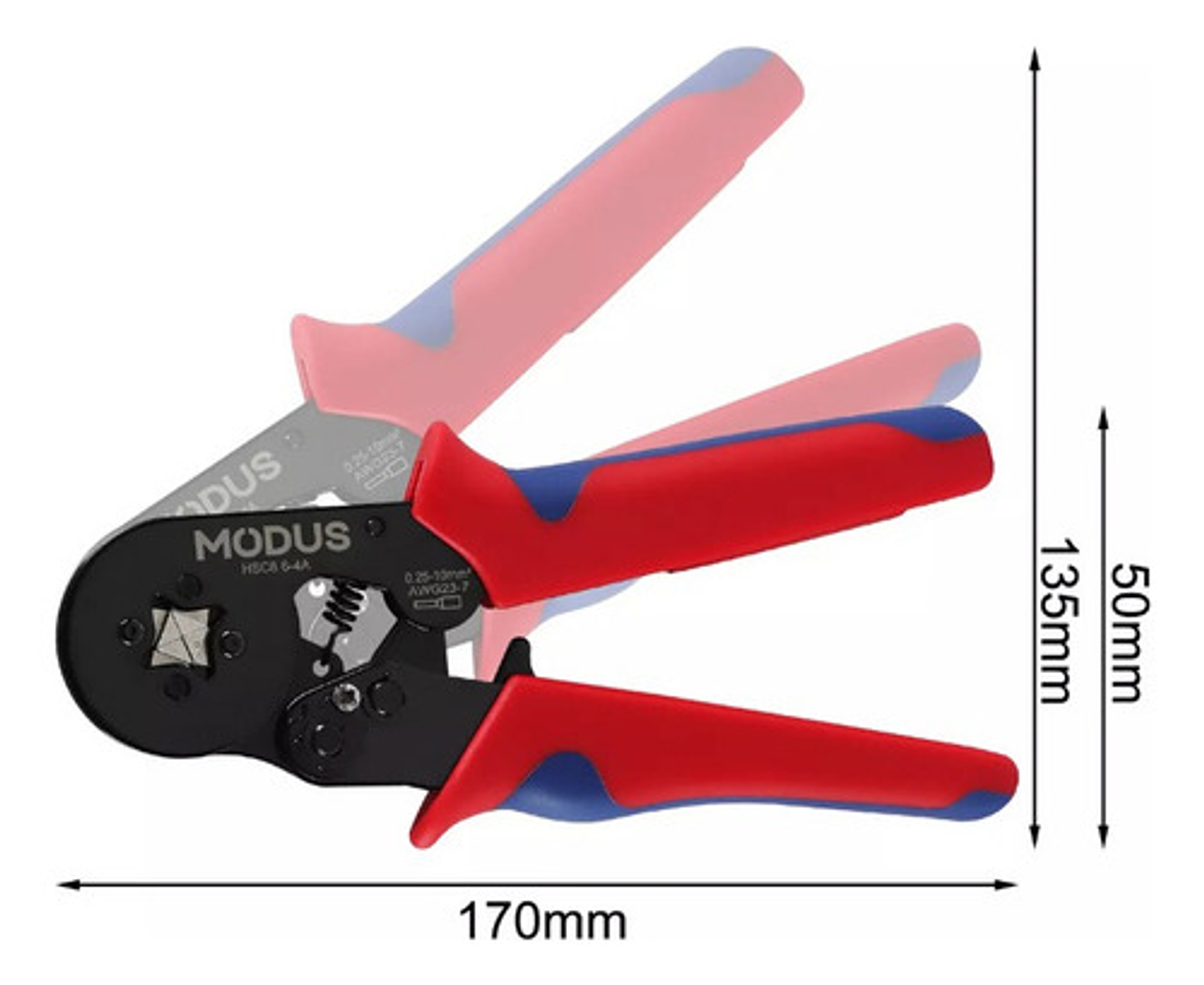 Set Alicate Crimpador + 1200 Terminales Alicates Crimpadora 9