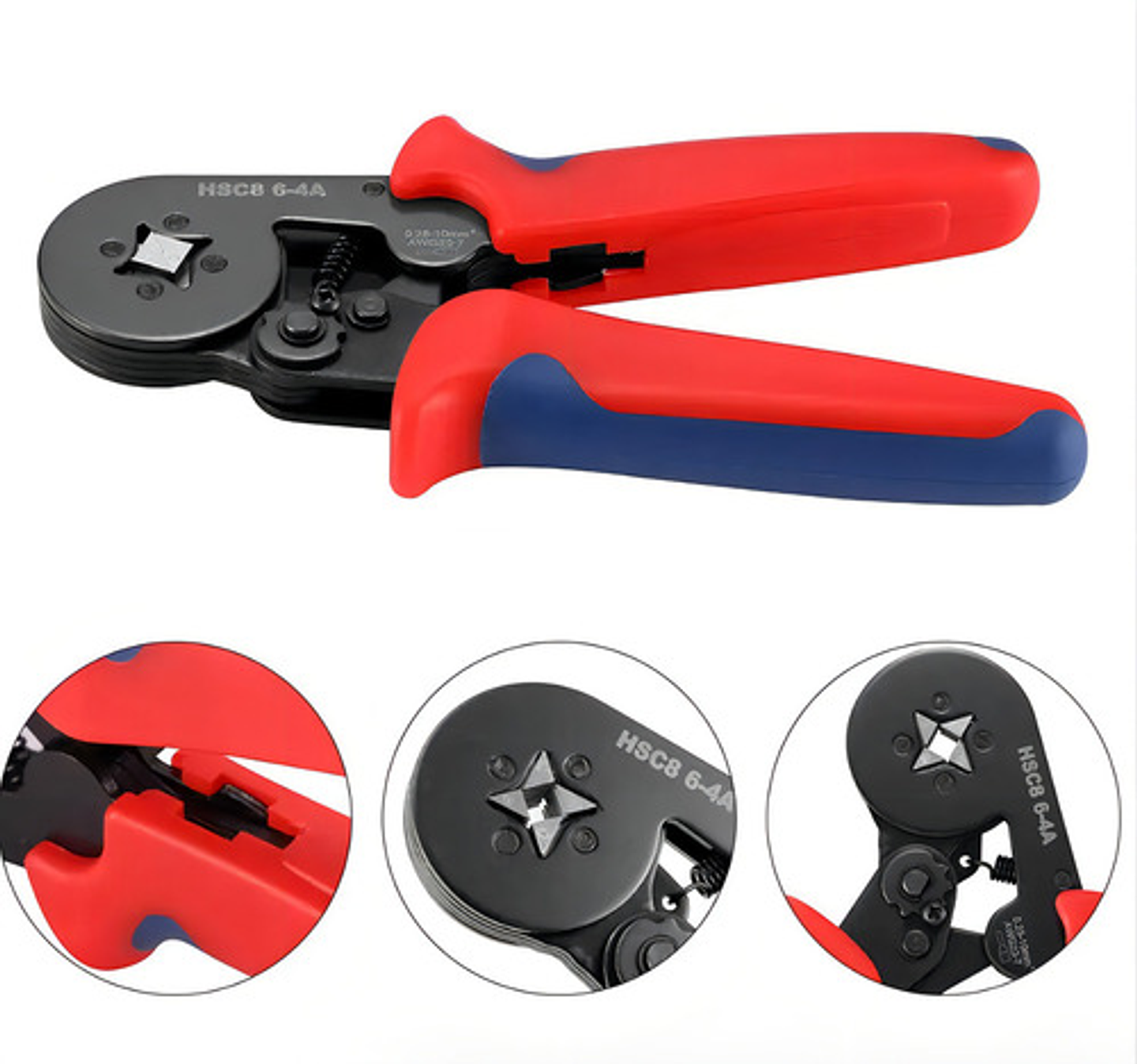 Set Alicate Crimpador + 1200 Terminales Alicates Crimpadora 11