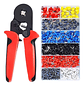Set Alicate Crimpador + 1200 Terminales Alicates Crimpadora - Miniatura 6
