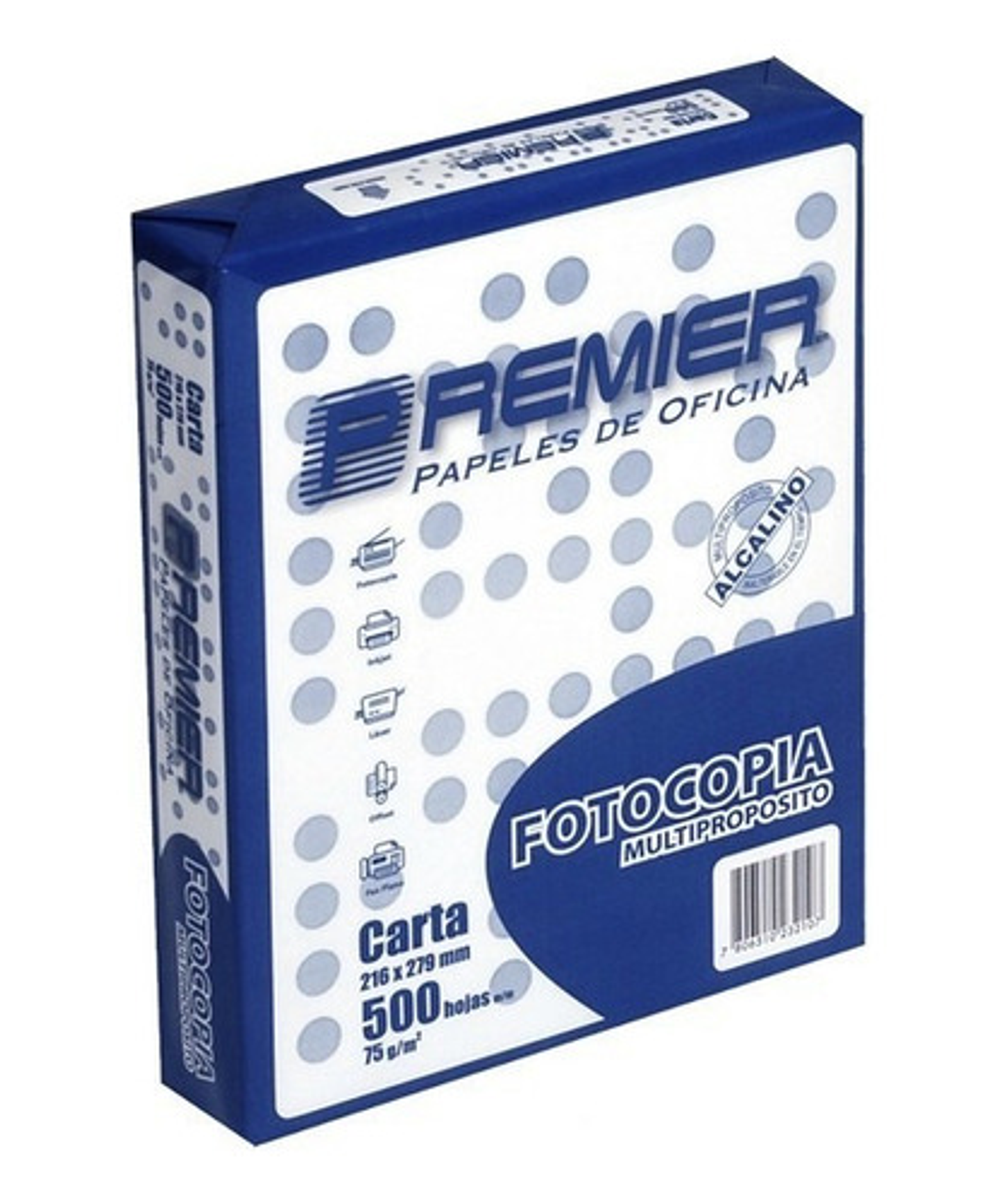 Resma Carta Multifunción 500 Hojas Premier Color Blanco 75gr 1