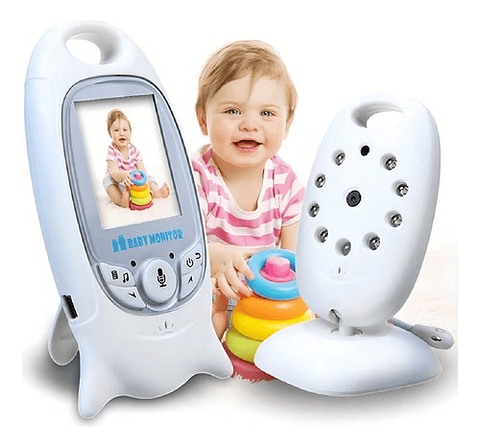 Monitor Bebé Video Baby Vb601 Cámara Con Pantalla Visión Nocturna