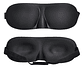 Antifaz 3d Dormir Blackout Cóncavo Heonyirry Negro Esponja Neutral - Miniatura 3