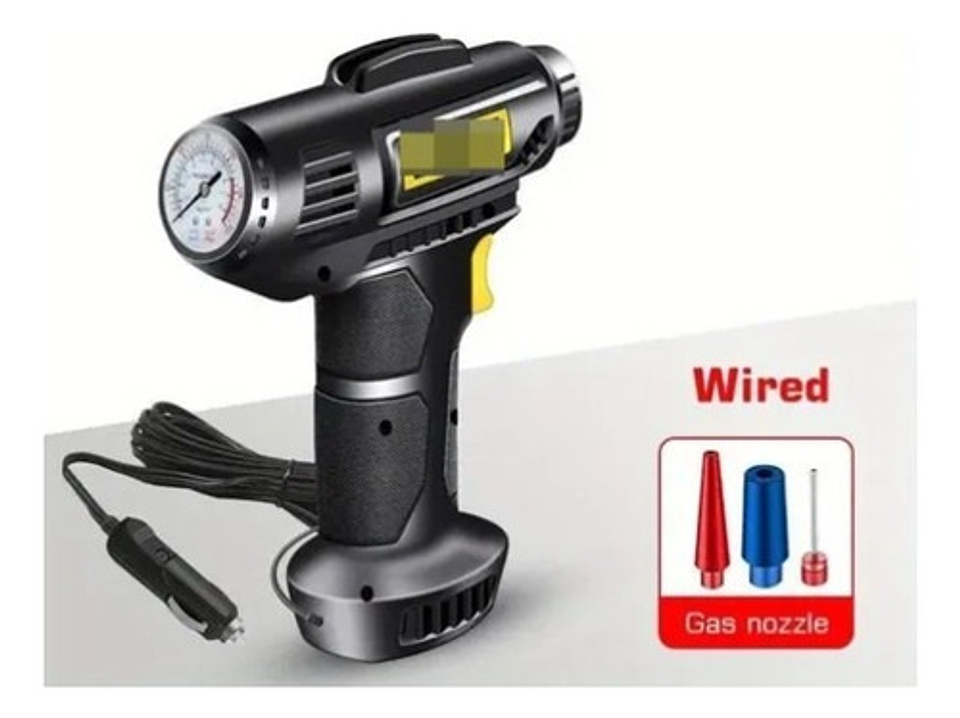 Compresor Portátil 12v Para Inflar Neumáticos De Automóvil 4