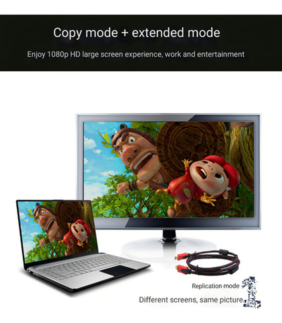 Cable Hdmi Machohdmi Macho 2.0 4k De 1.5m Con Filtro Vhex 4