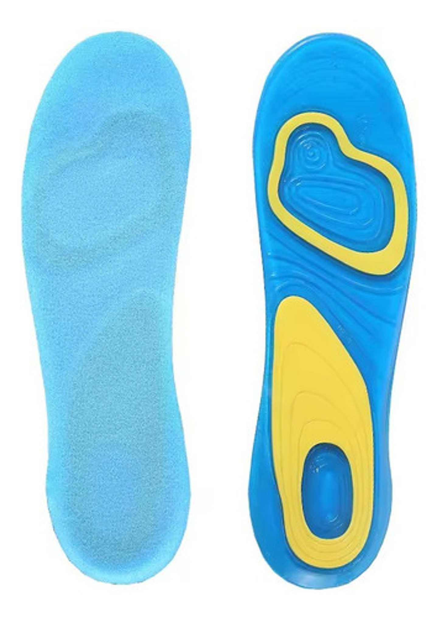 Plantillas Silicona Y Gel Comodidad Color Azul Tamaño De La Plantilla Talla 42 A 48 Vhex 42-48 Azul Marino 1