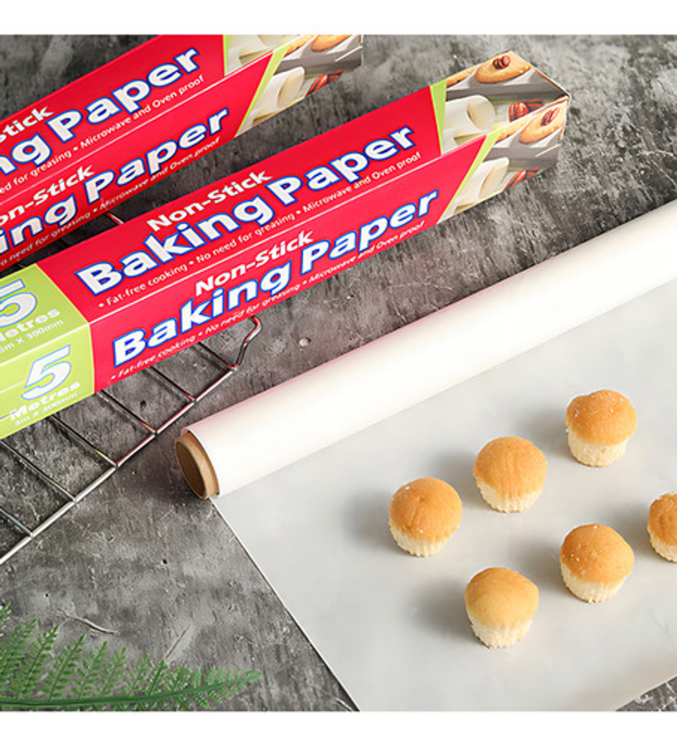 Papel Mantequilla 5 Mts Reposteria Preparaciones Cocina Vhex 5