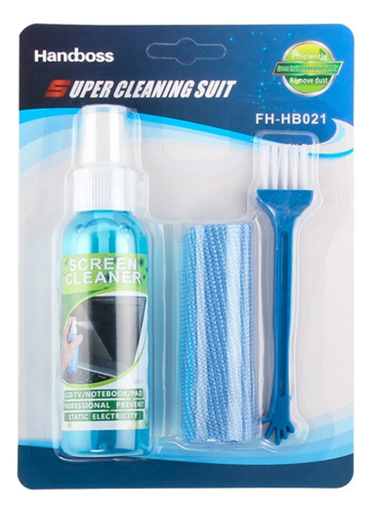 Kit De Limpieza Genérica 3 Piezas Para Notebook, Tv, Teclado 2