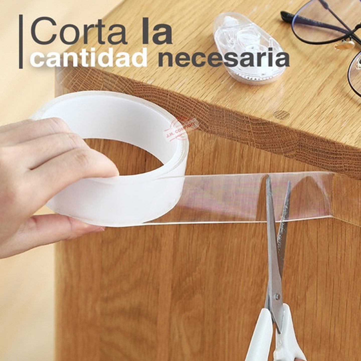 Cinta Doble Faz Nano Gel Reutilizable 3m Transparente J.h. Company 7