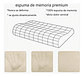 X2 Almohada Ortopédica  Cervical Terapéutica Con Memoria - Miniatura 7