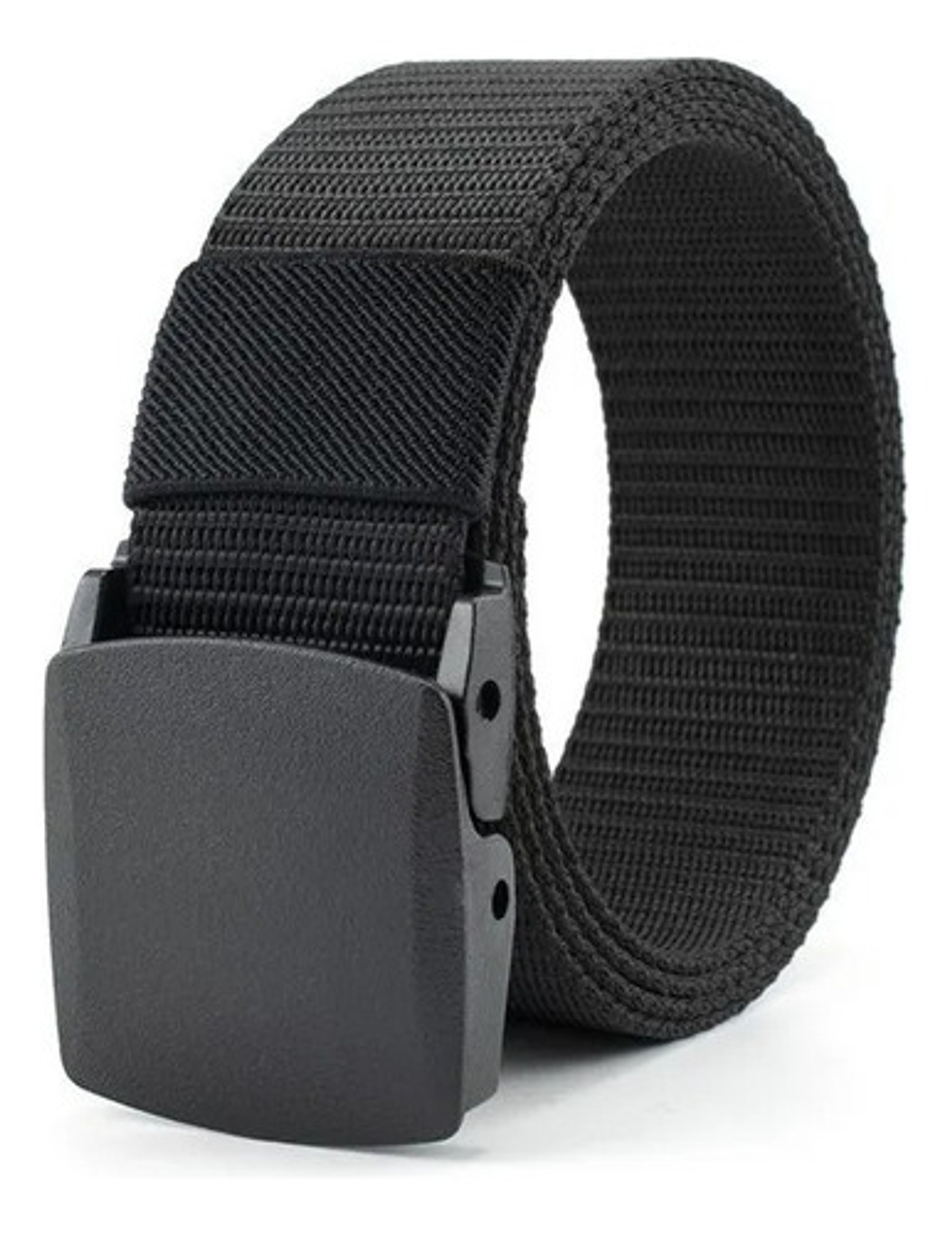 Correa/cinturon Tactico De Nylon Para Hombre Color Negro Talla Estándar Vhex Único 1