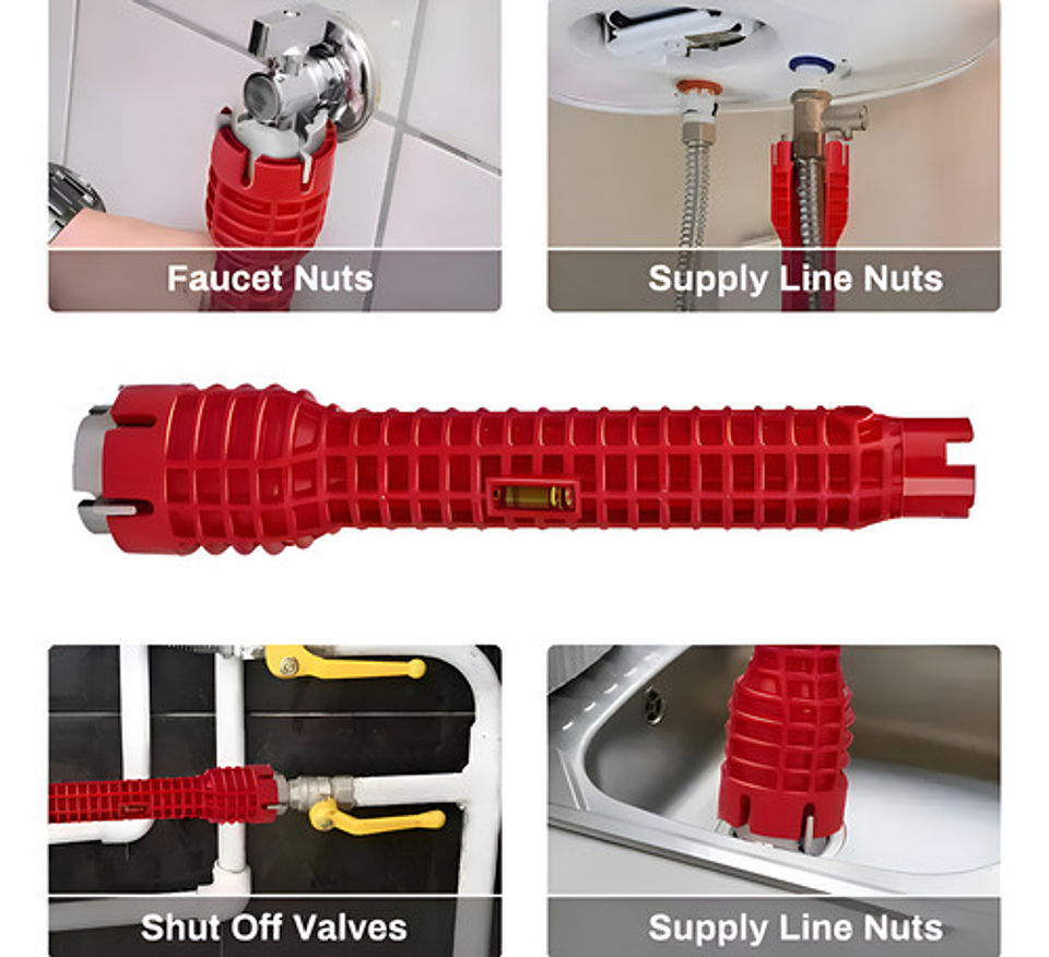 Llave Inglesa Llave Gasfiter Llave Dado Hexagonal Francesa C 6