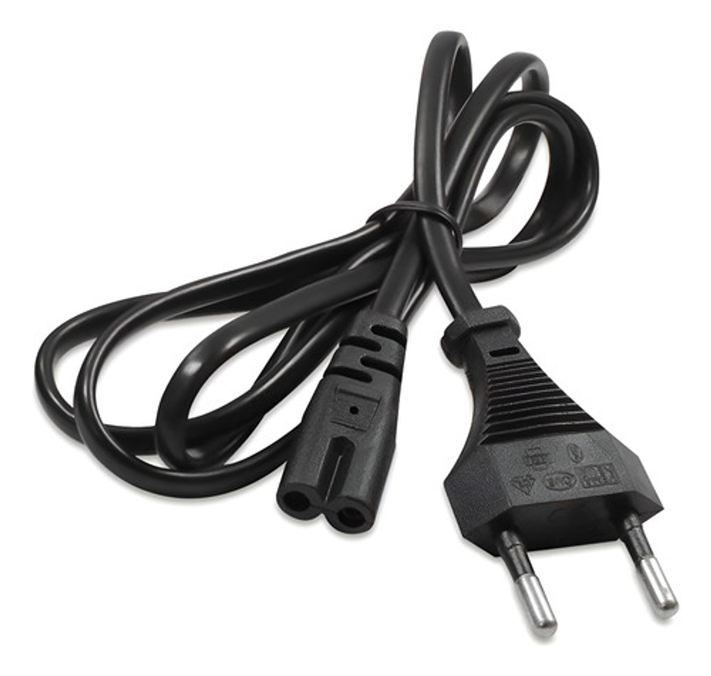 Cable Poder Tipo 8 1.5m Negro Genérica 1