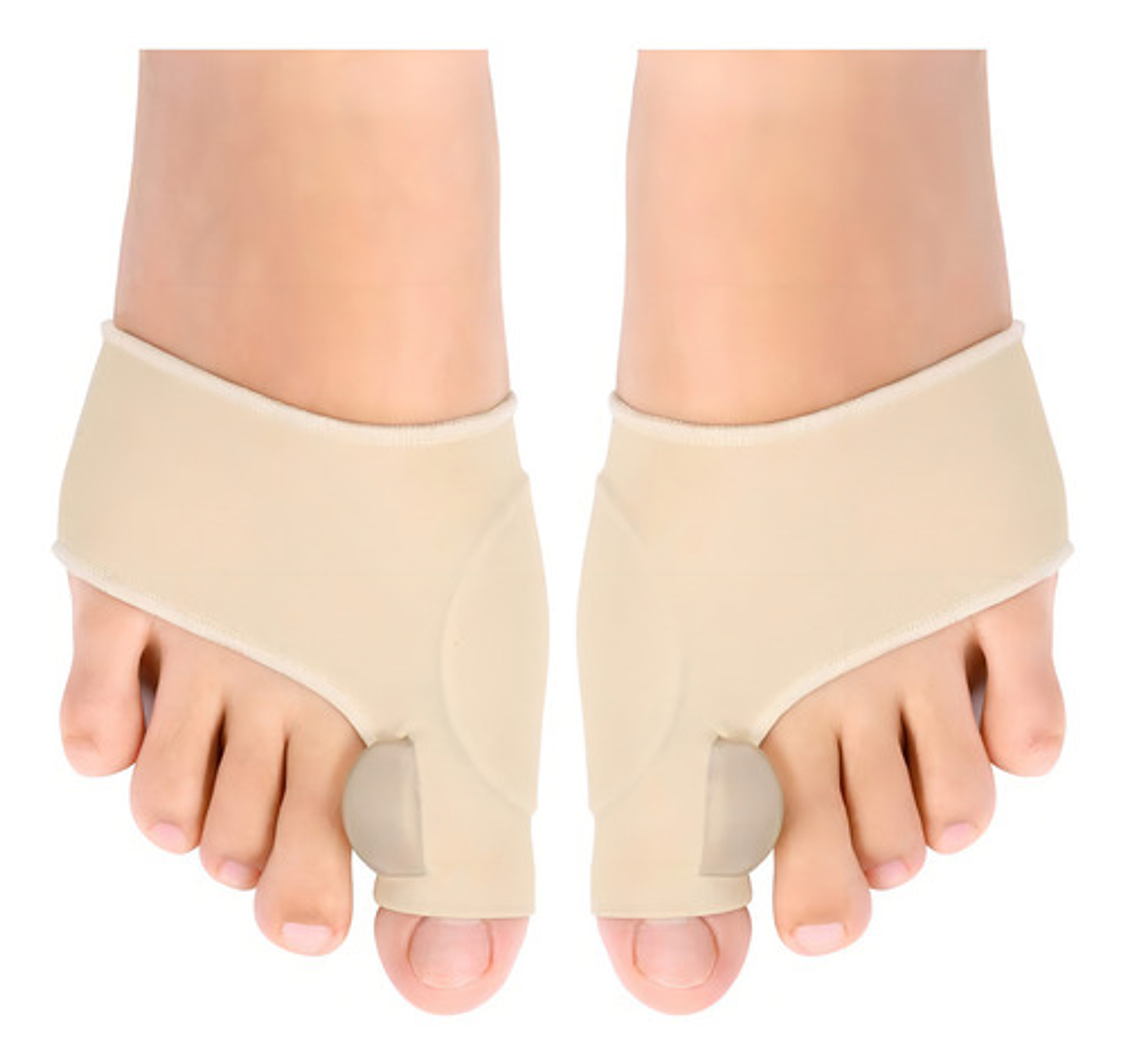 Corrector De Juanetes Separador Dedos Alivia Dolor Corrector Vhex Beige 5