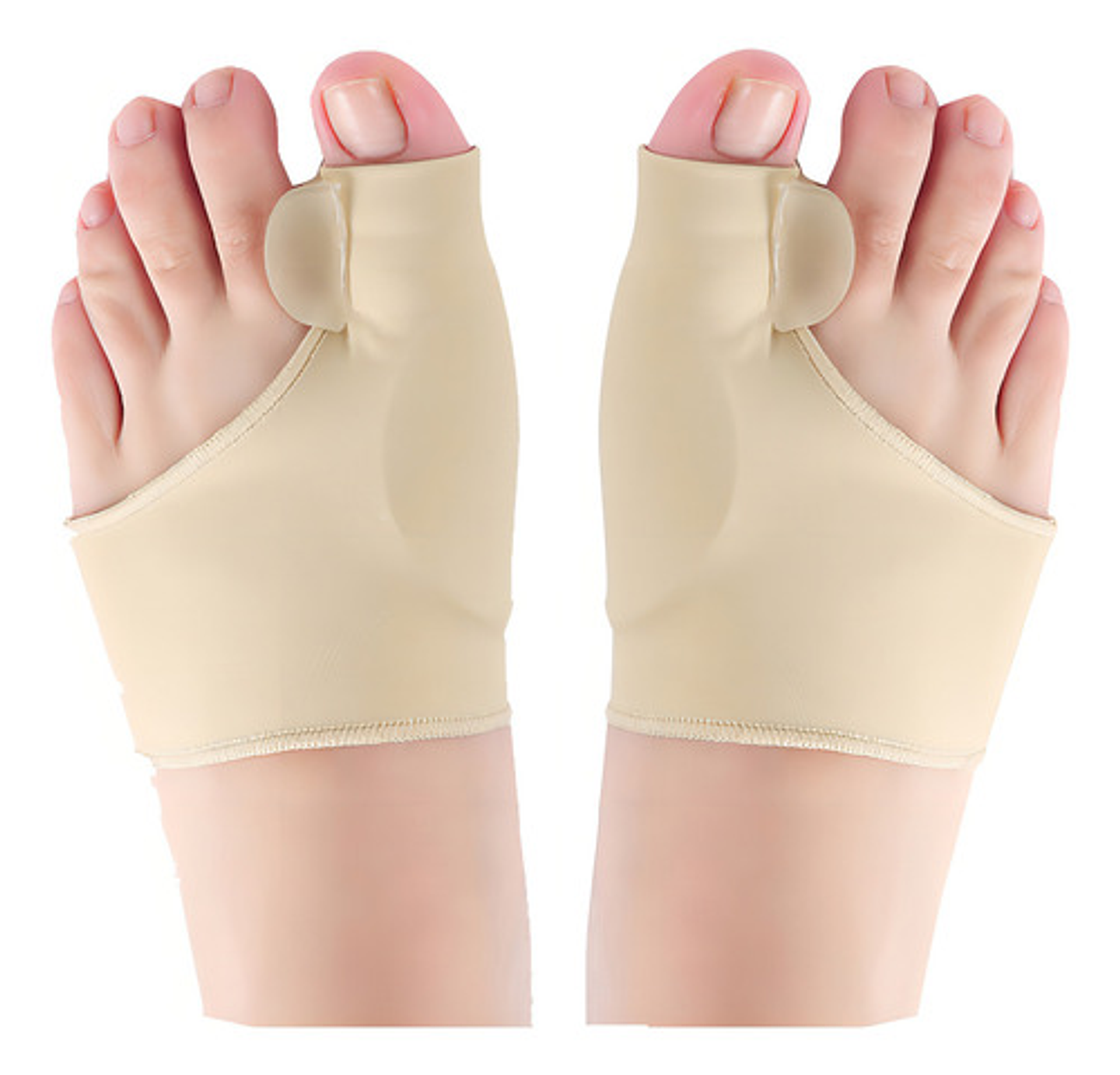 Corrector De Juanetes Separador Dedos Alivia Dolor Corrector Vhex Beige 6