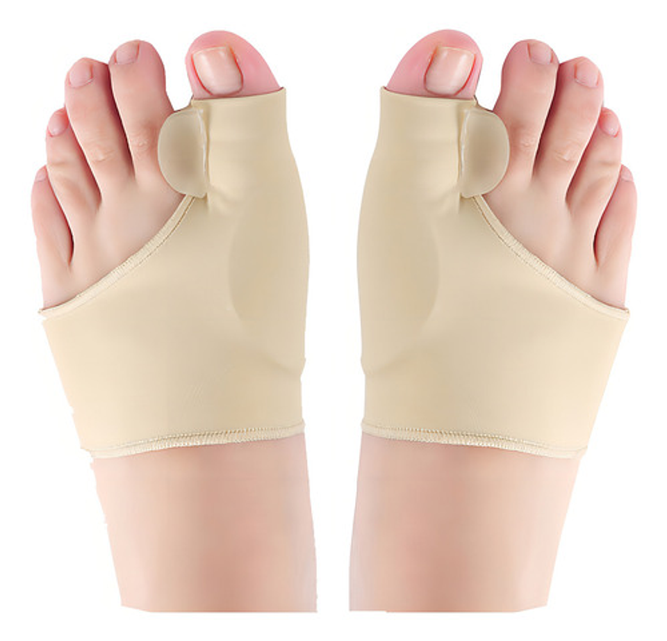 Corrector De Juanetes Separador Dedos Alivia Dolor Corrector Vhex Beige 6