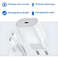 Cable De Carga Usb-c 1 Metro Para iPhone 11/12/13/14 Blanco - Miniatura 6