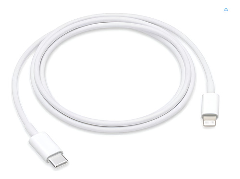 Cable De Carga Usb-c 1 Metro Para iPhone 11/12/13/14 Blanco 11