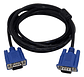 Vga 1.5mts Macho-macho Para Proyector Monitor Notebook Negro Vhex - Miniatura 1