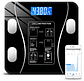 Báscula Inteligente De Bioimpedancia Digital Bluetooth Por Aplicación Vhex Negro - Miniatura 1