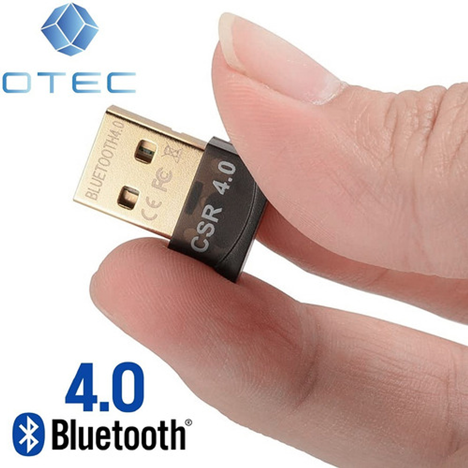 Adaptador Bluetooth 4.0 Usb Dongle Csr 4.0 Receptor - Otec 4
