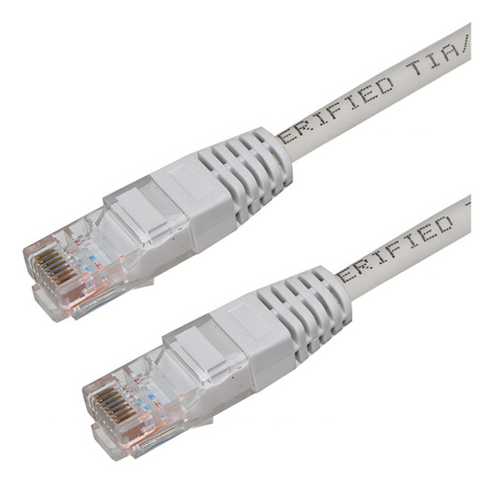 Cable De Red Rj45 Cat6e 20 Metros 4par 24awg Vhex 2
