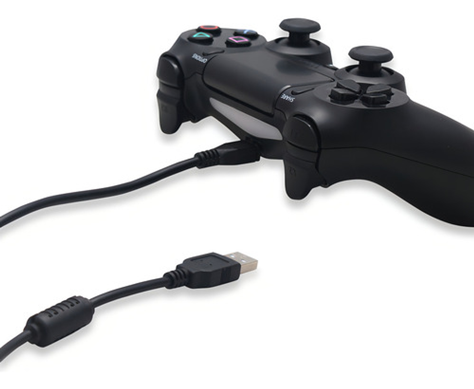 Cable Usb De Control Para Playstation 4 Ps4 Micro Usb V8 Vhex 2