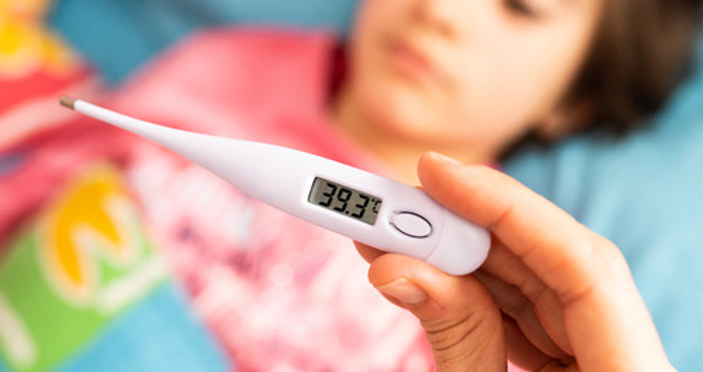 Termometro Digital Lcd Bipper Niños Adultos Vhex Blanco 3