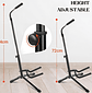 Atril Soporte De Guitarra Acústica, Clásica, Eléctrica, Bajo Vhex - Miniatura 3