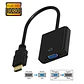 Adaptador Conversor Hdmi A Vga - Miniatura 2