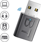 Transmisor Receptor Mini Usb Bluetooth 5.0 Pc Notebook - Miniatura 1
