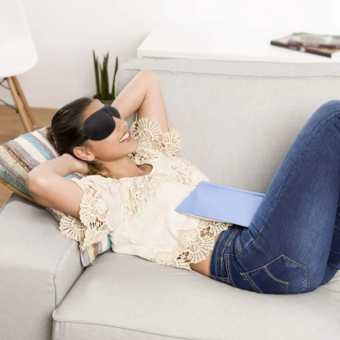 Antifaz mascara Sueño Ojos 3d Dormir 3