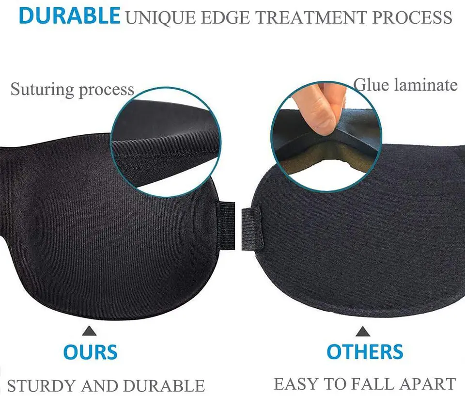 Antifaz mascara Sueño Ojos 3d Dormir 4