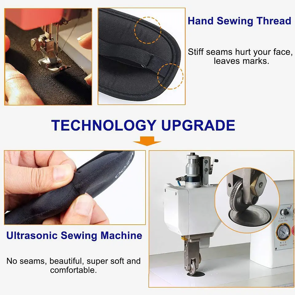 Antifaz mascara Sueño Ojos 3d Dormir 5