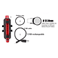 Luz Led  Usb Recargable Para Bicicleta BC - Miniatura 4