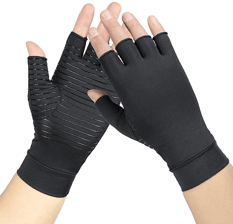 Guantes Cobre Para La Artritis Y Compresión Túnel Carpiano M