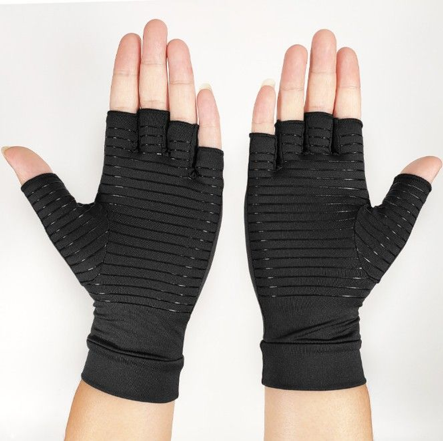 Guantes Cobre Para La Artritis Y Compresión Túnel Carpiano M 4