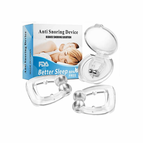 Clip Anti Ronquidos Magnético Pack X4