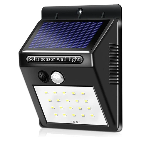 Luz Solar de jardín para exteriores  20 LED