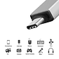 Adaptador Conversor Usb 3031 Tipo C M Plug Otg - Miniatura 2