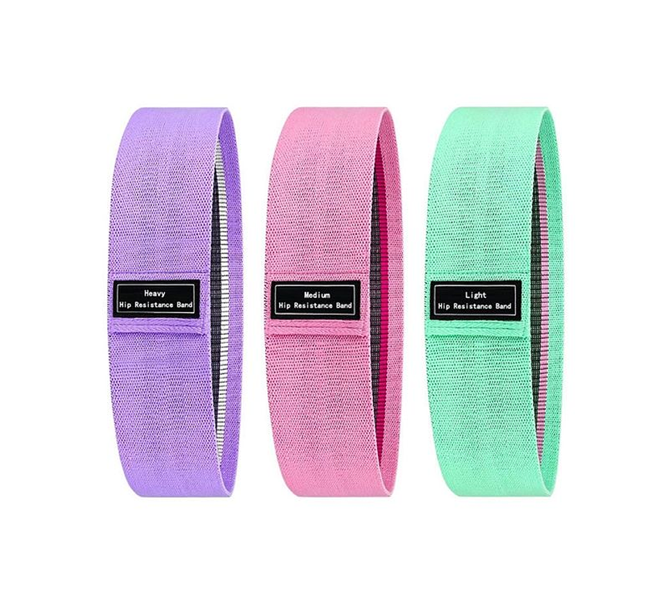 Set 3 Bandas Elásticas Resistencia Ejercicio Entrenamiento 1