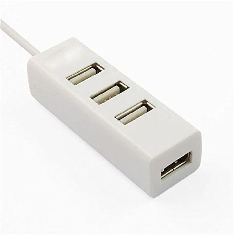 Hub Usb-C / A 4 Puertos Usb 2.0 Blanco 1