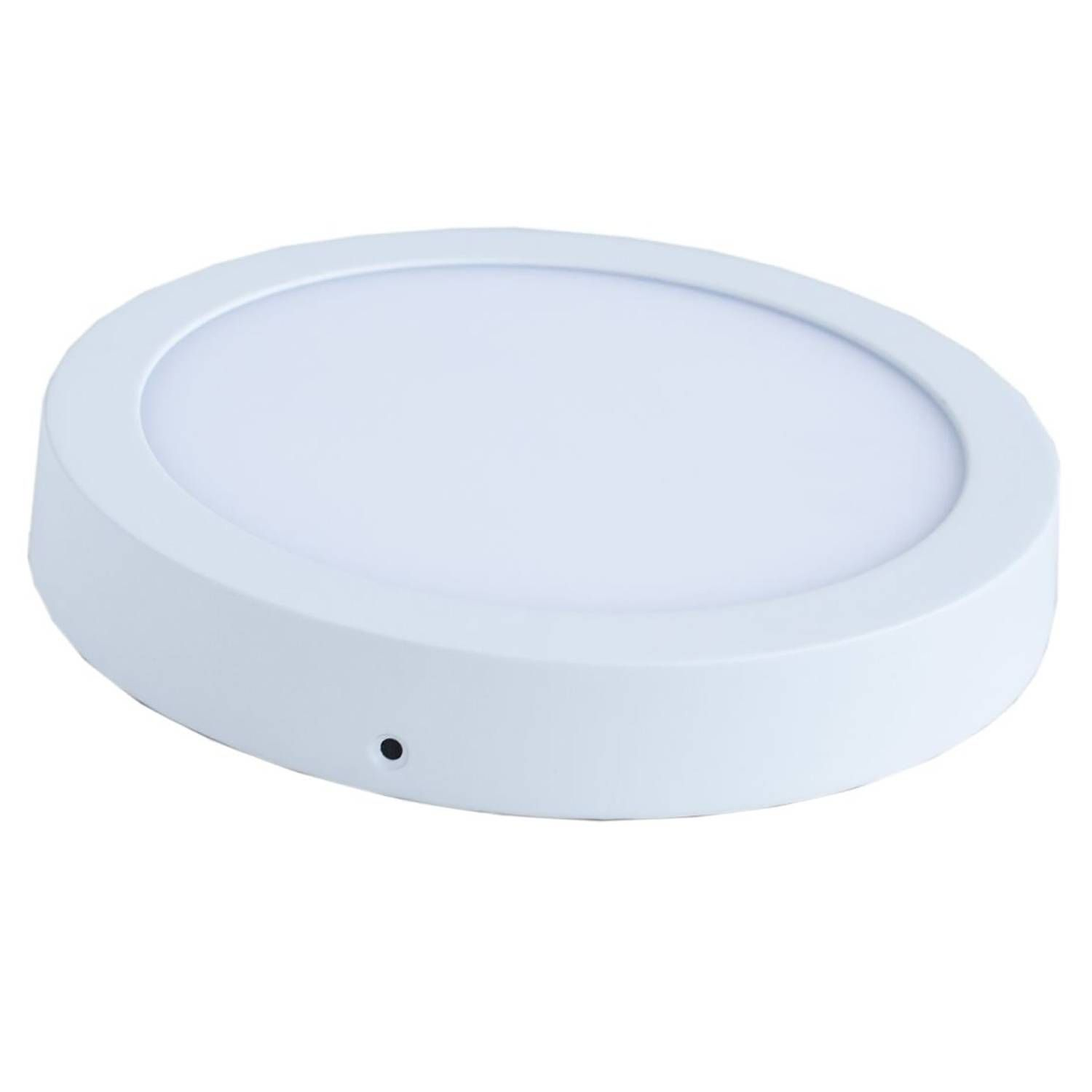 Foco Panel Led Plafon Sobrepuesto Redondo 18w Luz Blancofria 1