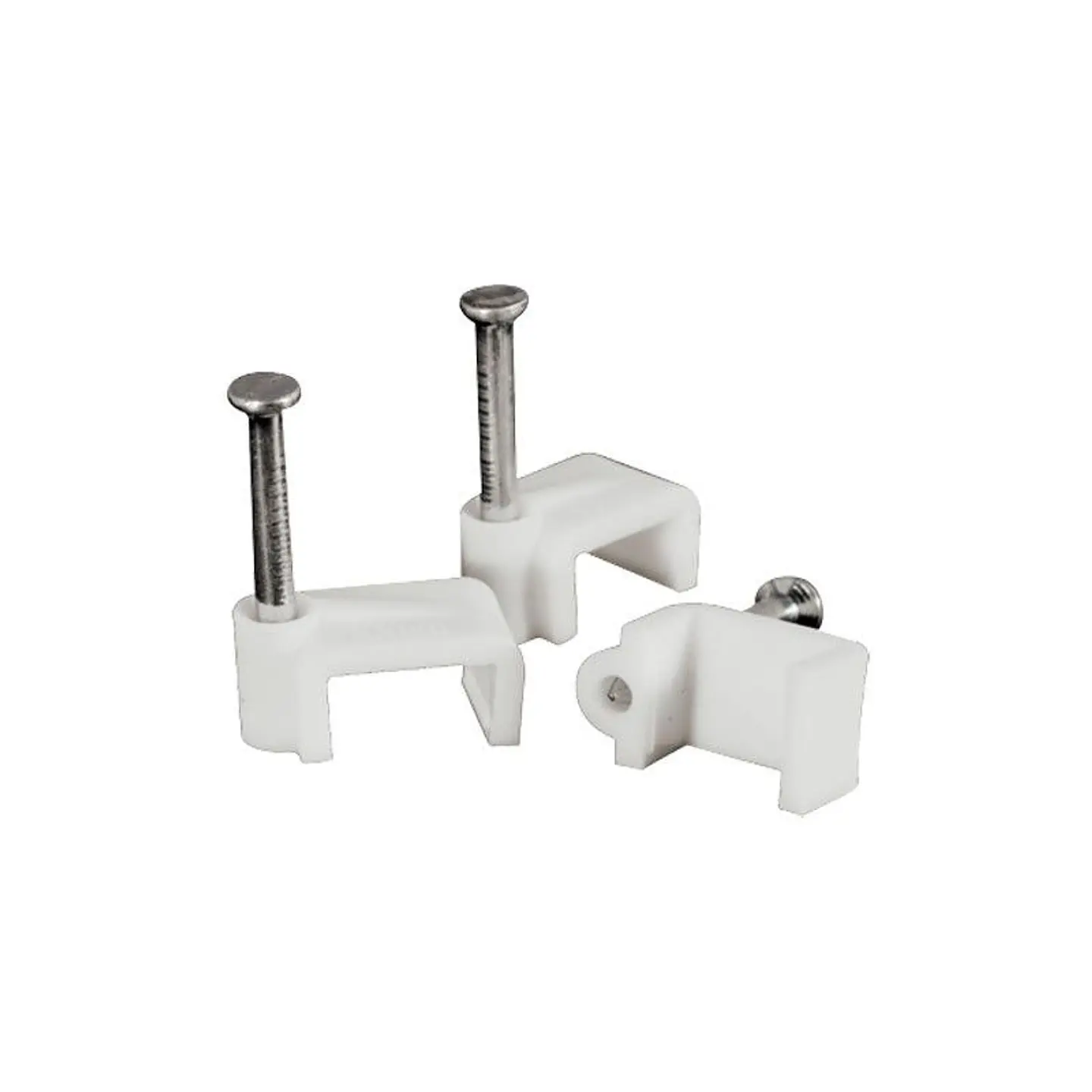 Grapa Con Clavos Para Cables Redes Electricidad x100 1