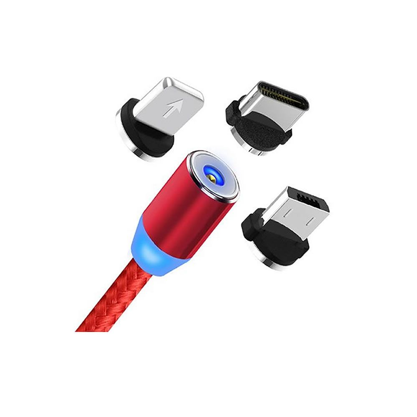 Cable Cargador Magnético Usb 3 En 1 Tipo-c-micro Usb otros RJ 1