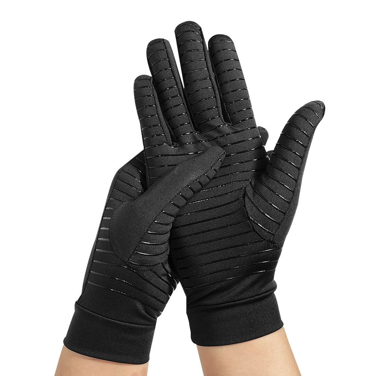 Guantes De Compresión Artritis Completos Con Dedos Táctiles L 1