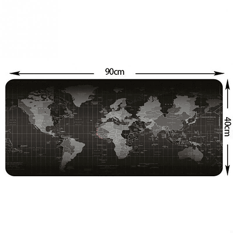 Mouse Pad Gamer Mapa Mundo 90x40 Xl Mousepad
