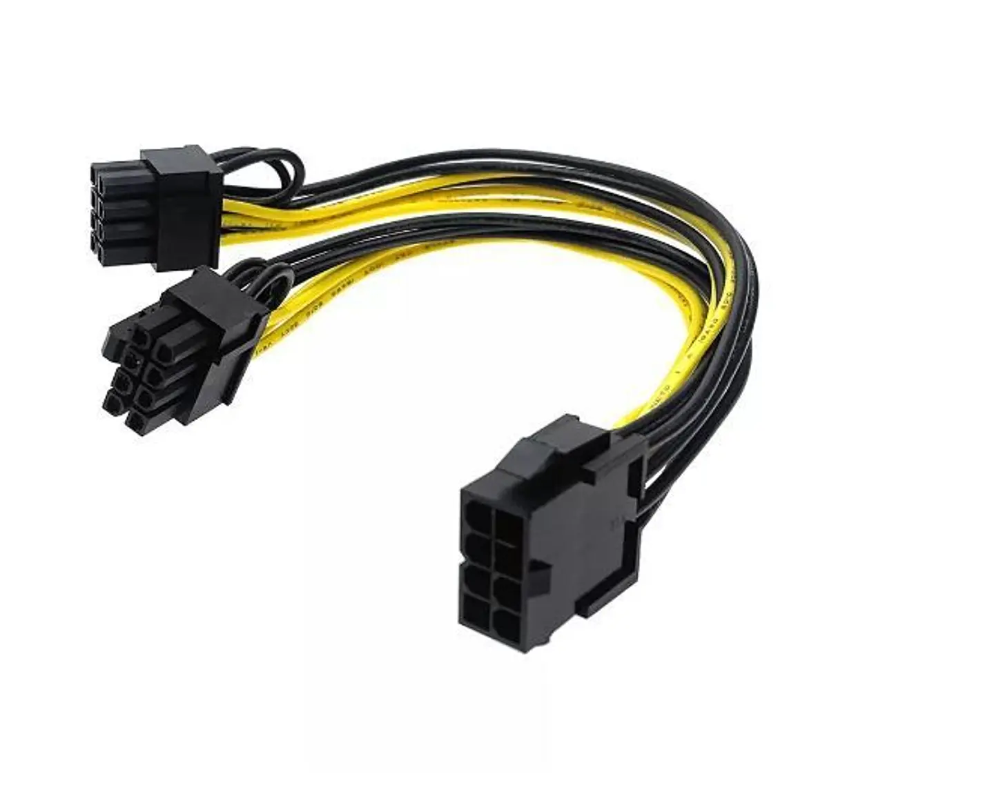 Cable Spliter Pcie 8 Pin Hembra A Dos 8 Pin (6 +2) Pcie-e 1