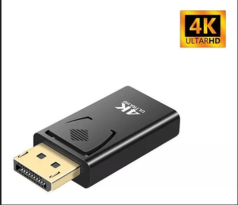 Adaptador Displayport A Hdtv Compatible Hdmi 4k Ultra Hd