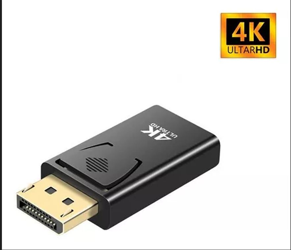 Adaptador Displayport A Hdtv Compatible Hdmi 4k Ultra Hd 1