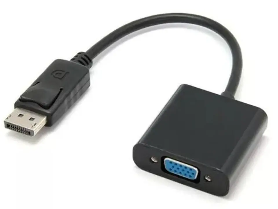 Adaptador Display Port Macho A Vga Hembra 1